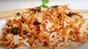 Receta de arroz árabe chileno